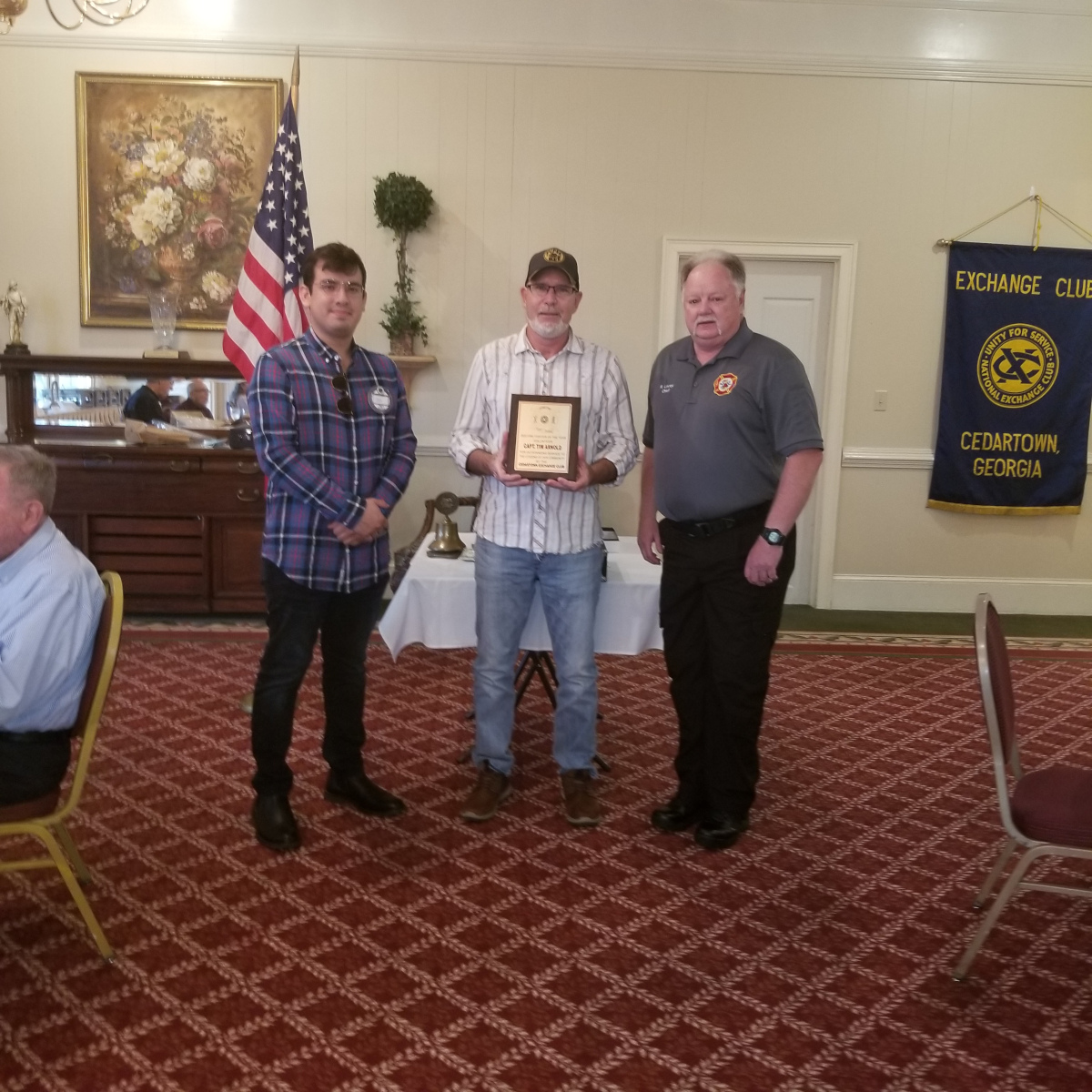 Cedartown exchange club firefighter of the year