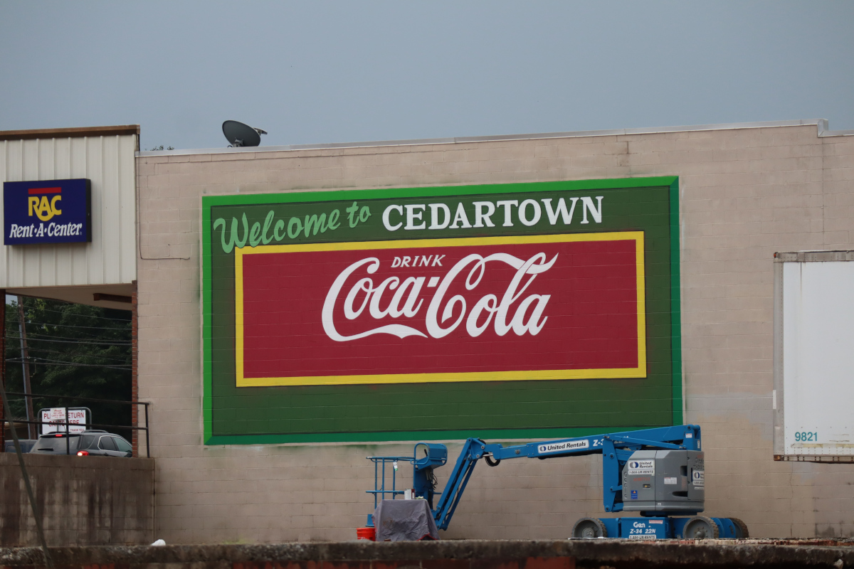 Cedartown west ave mural