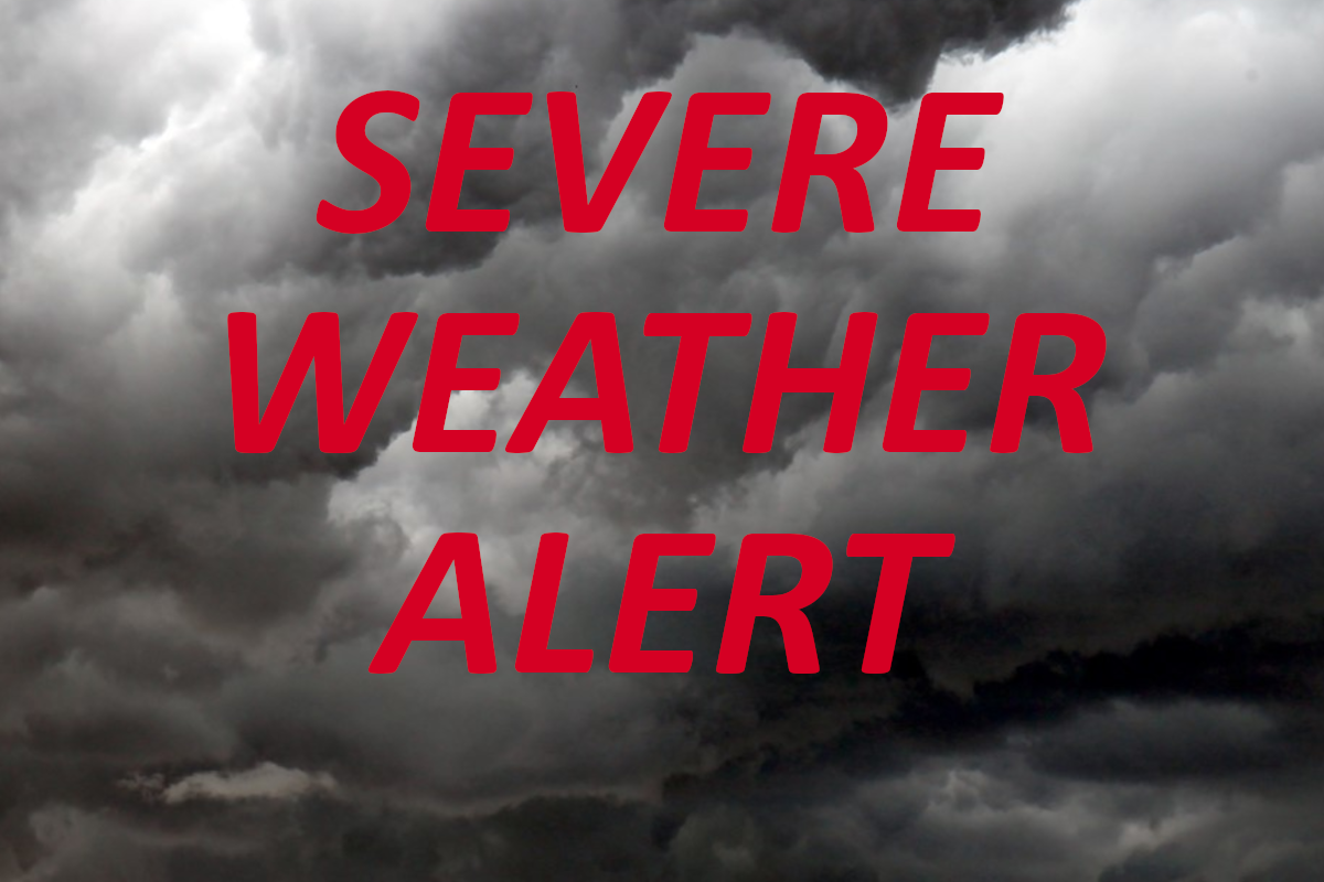 Severe weather alert
