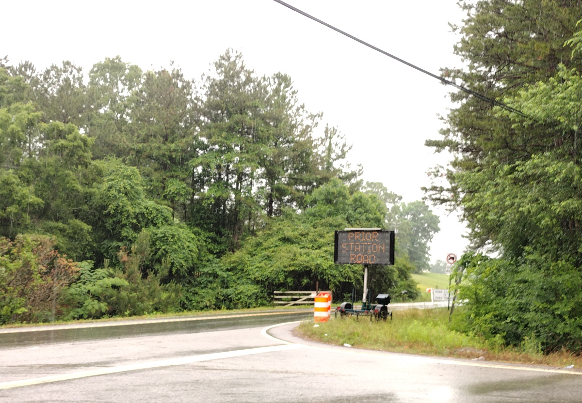 Priorstationroadclosed