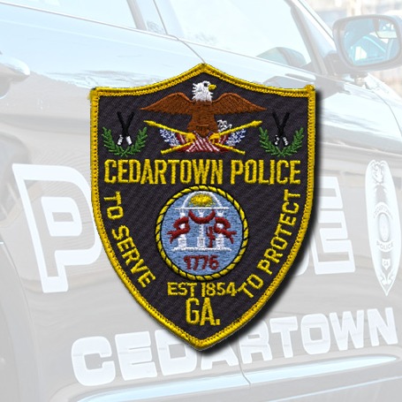Cedartown Police end chase at Convenience Center on Canal St.