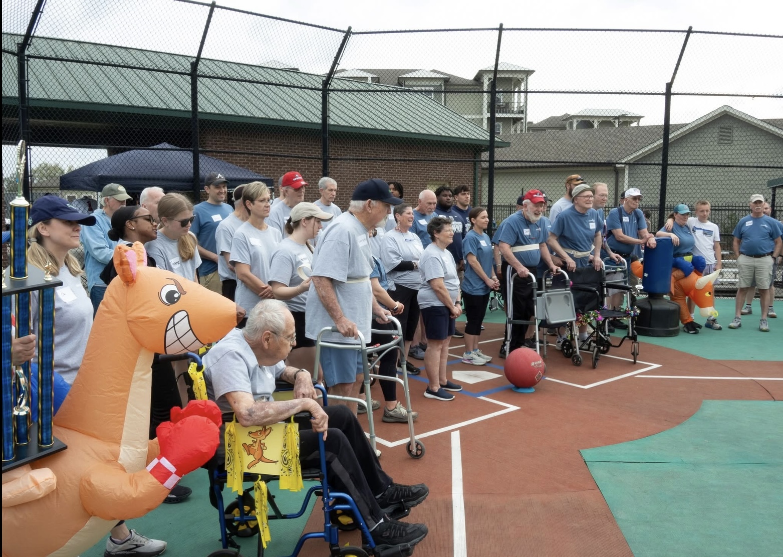 AdventHealth Redmond Sports Med and Rehab Hosts Kickball Event for Parkinson’s Awareness Month