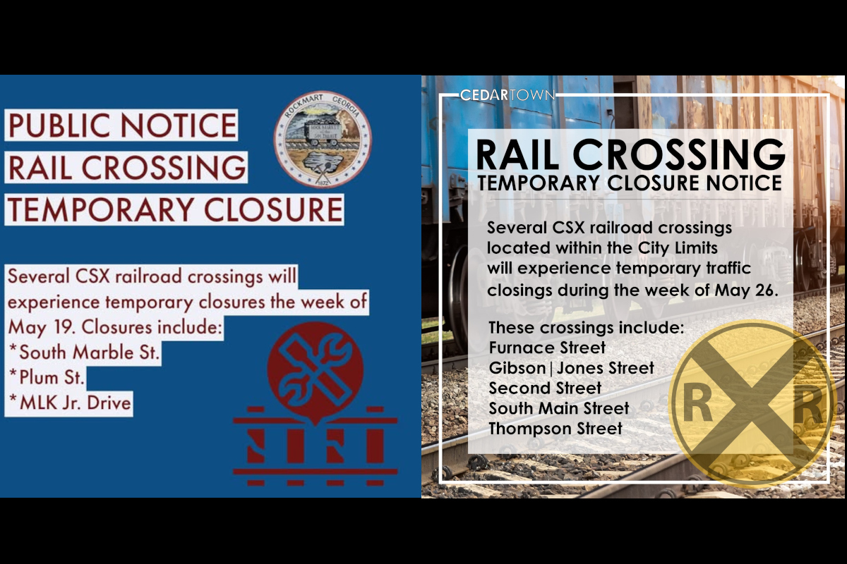CSX coming to Rockmart, Cedartown in coming weeks to work on crossings
