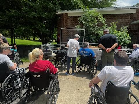 Cook Farm makes visit to Buchanan Healthcare Center thanks to Sheriff