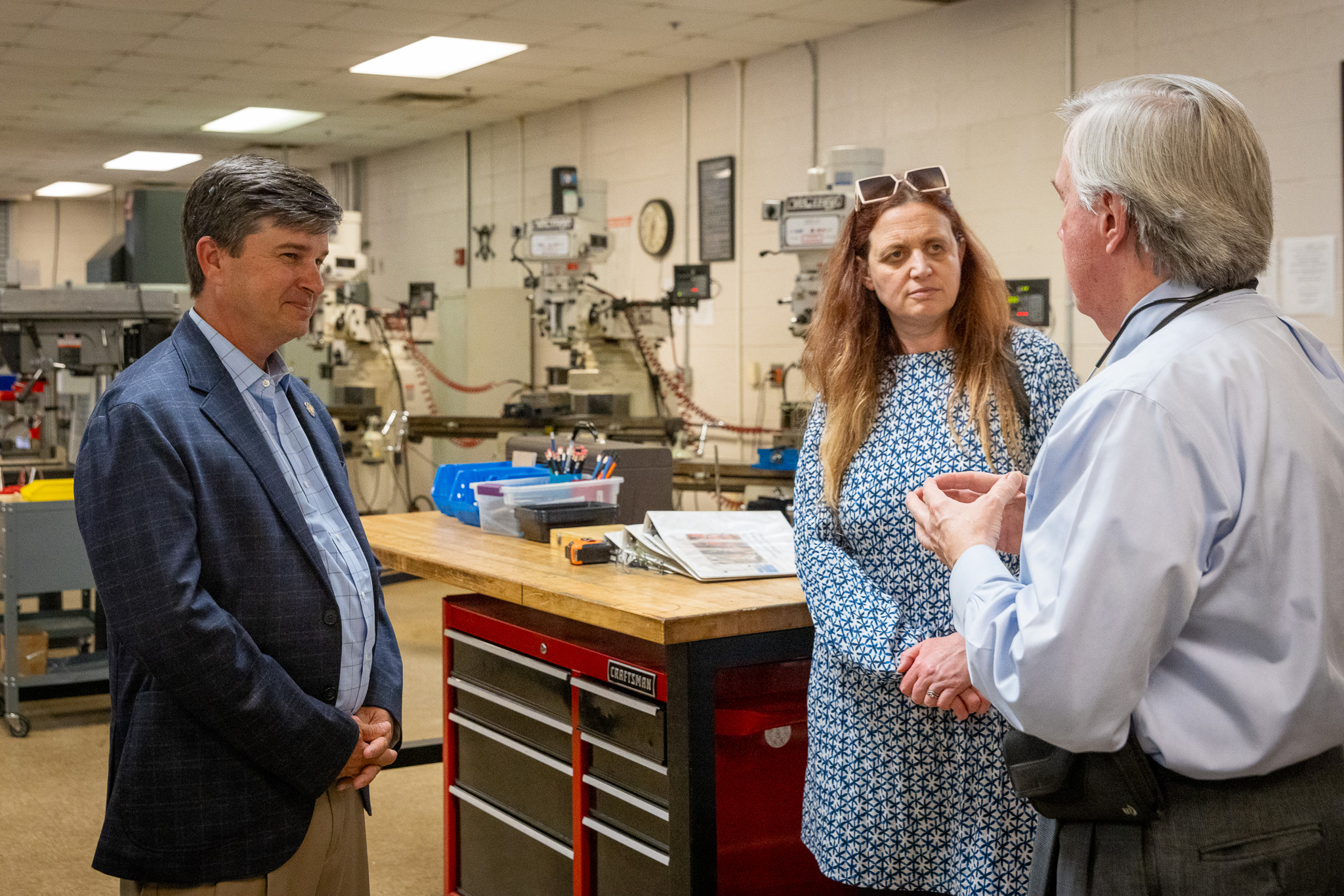 Sen. Matt Brass Joins British Consul General for Workforce Development Tour in Newnan